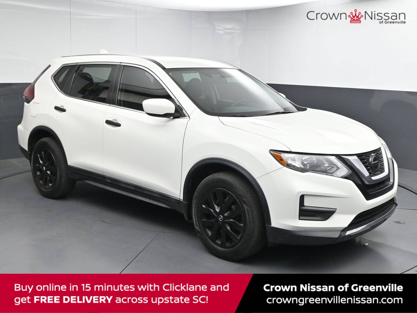 2018 Nissan Rogue S — SUV — 74,044 mi — Greenville, SC