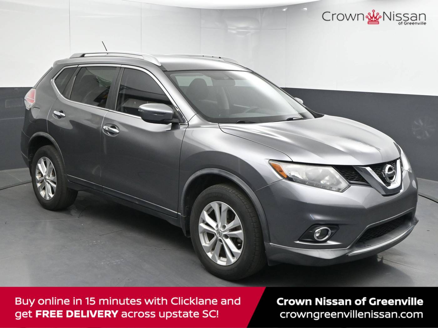 2016 Nissan Rogue SV — SUV — 82,518 mi — Greenville, SC