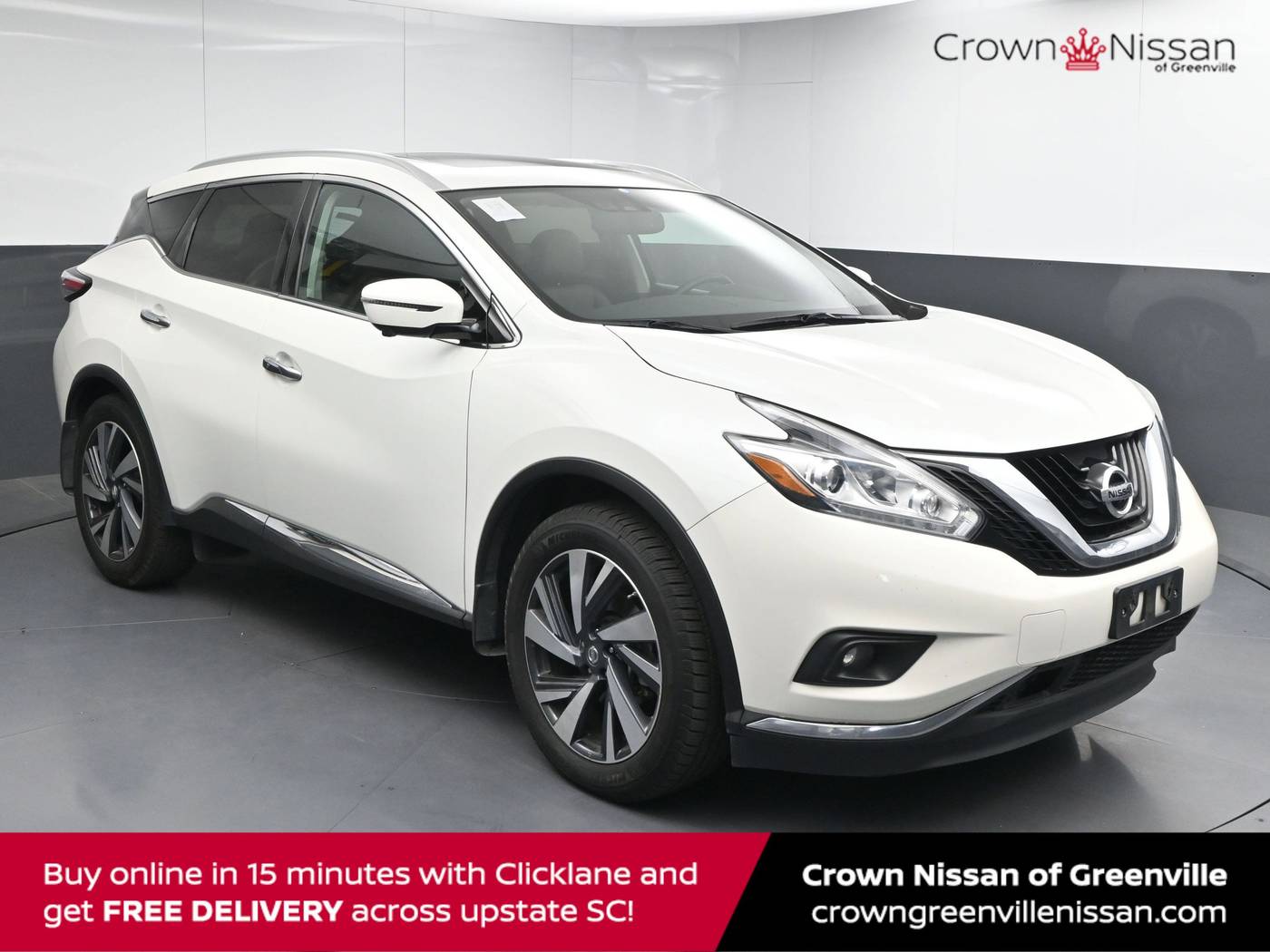 2017 Nissan Murano Platinum — SUV — 54,515 mi — Greenville, SC