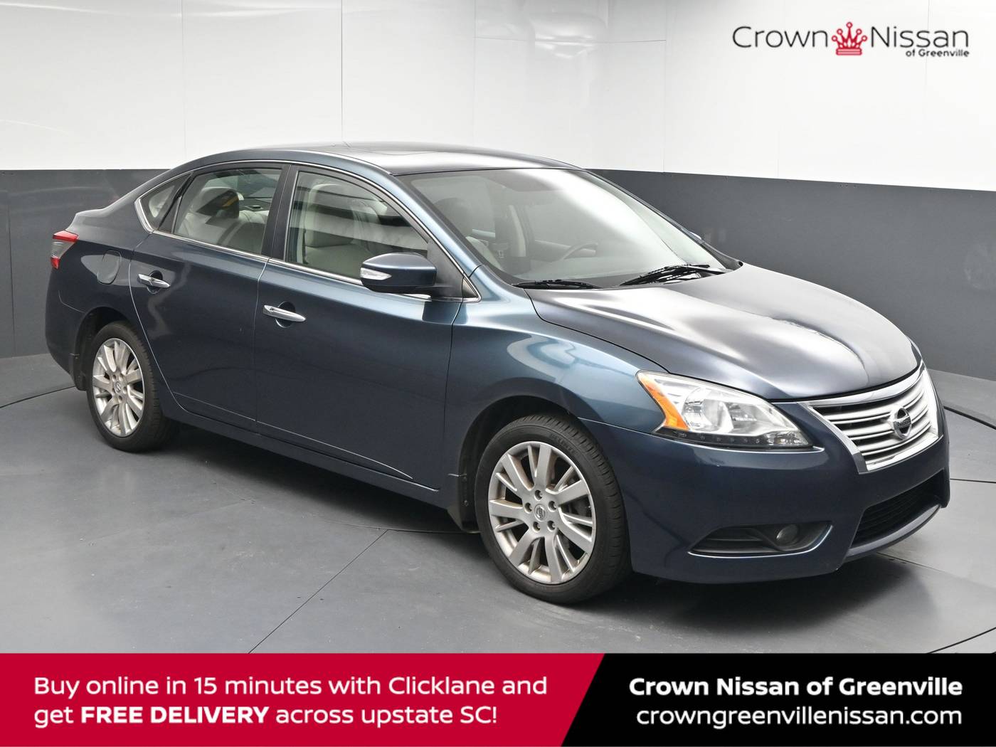 2015 Nissan Sentra SL — Sedan — 133,140 mi — Greenville, SC