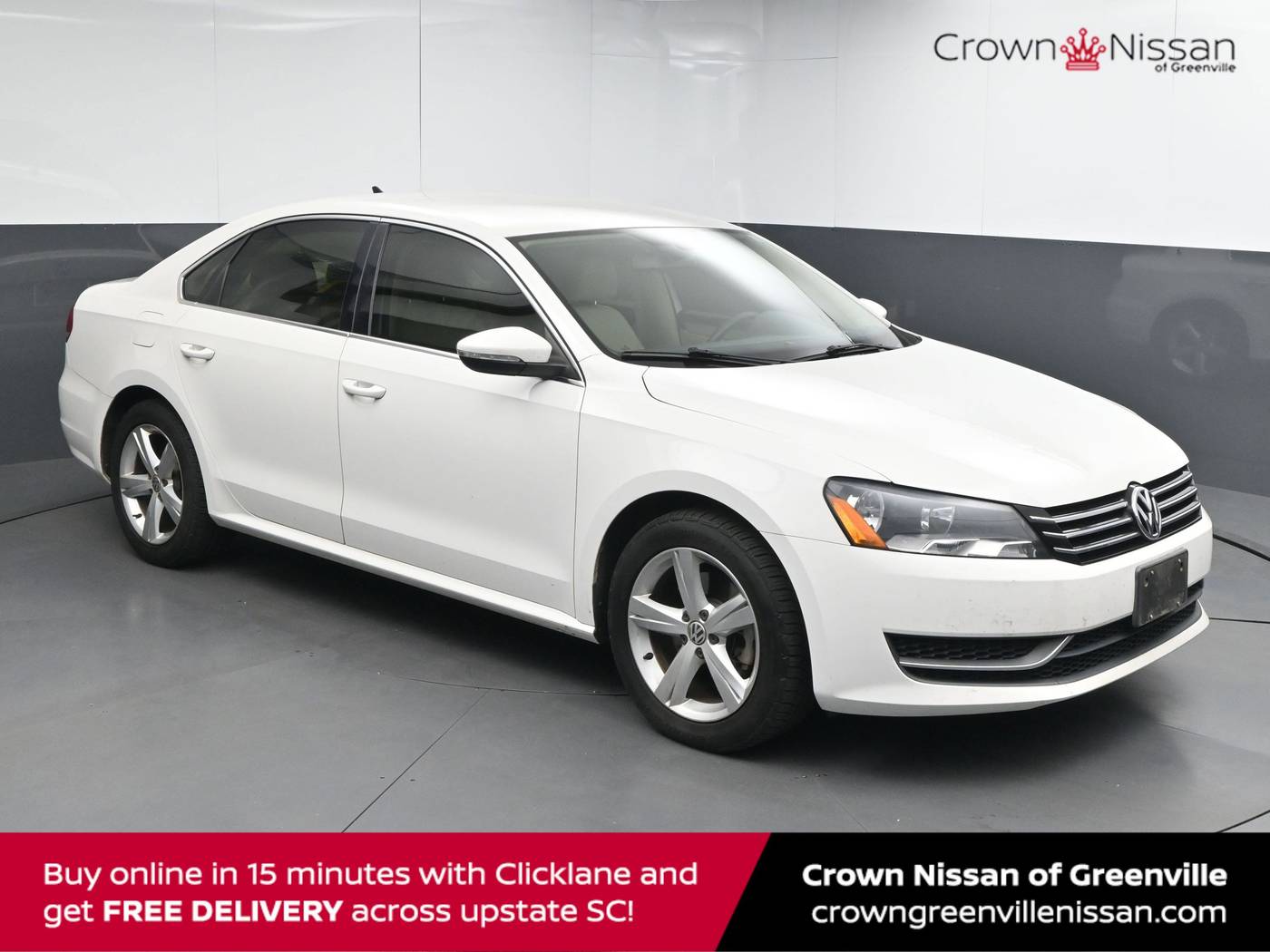 2012 Volkswagen Passat S — Sedan — 106,197 mi — Greenville, SC