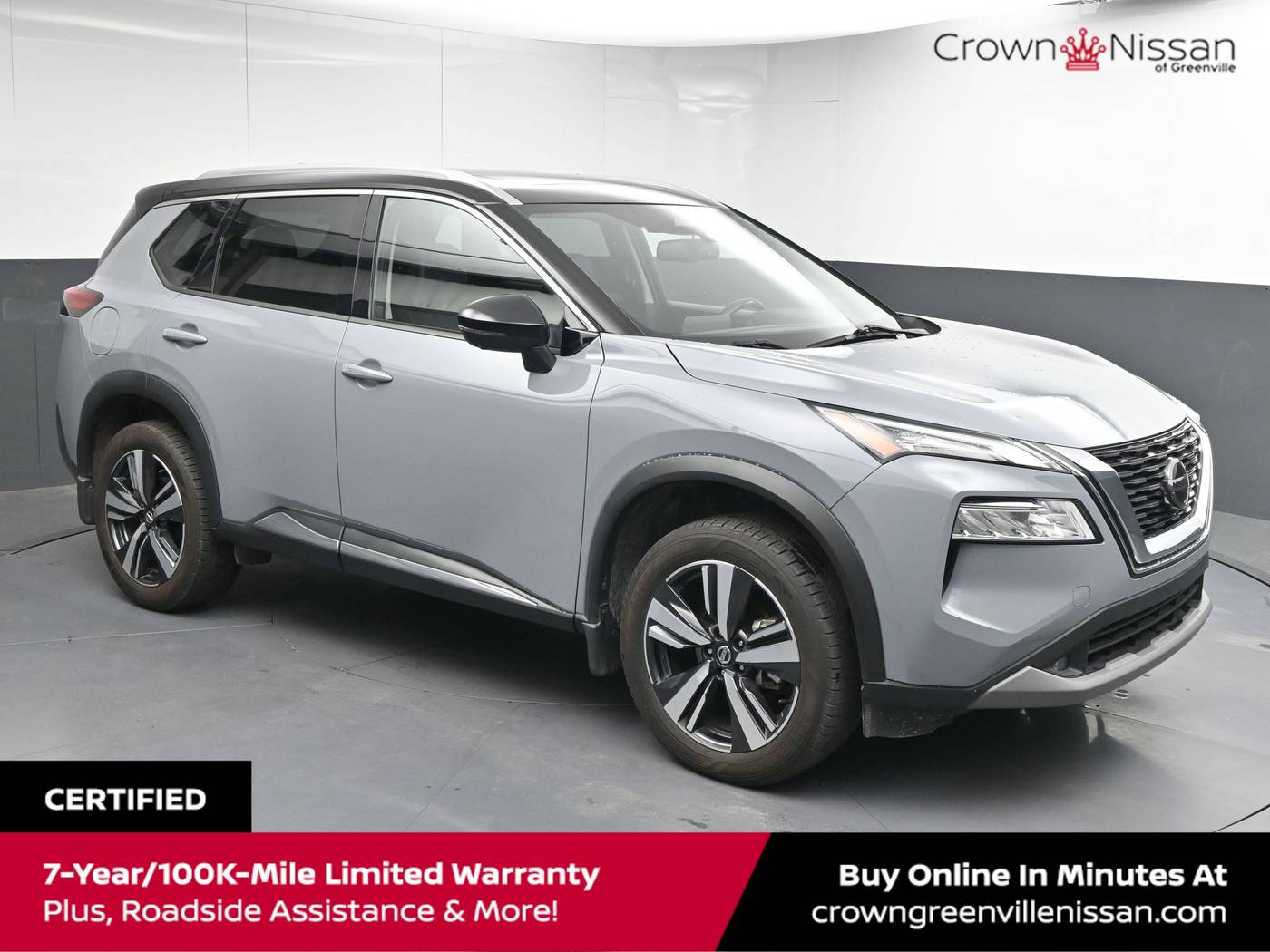 2021 Nissan Rogue SL — SUV — 57,484 mi — Greenville, SC