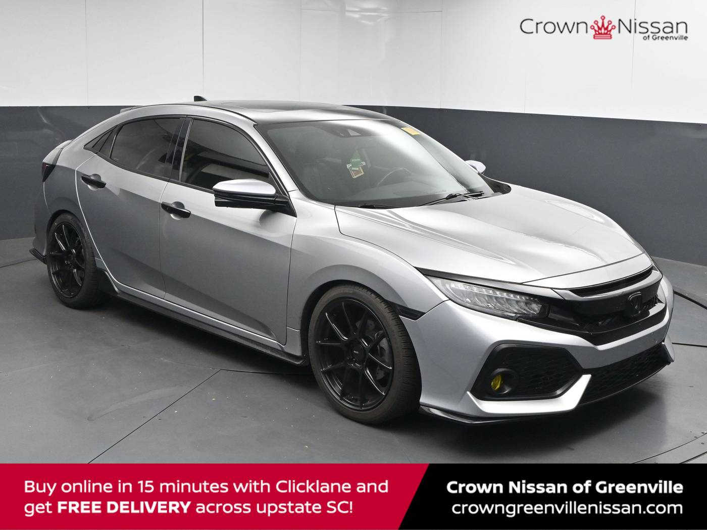 2018 Honda Civic Sport Touring — Hatchback — 63,666 mi — Greenville, SC