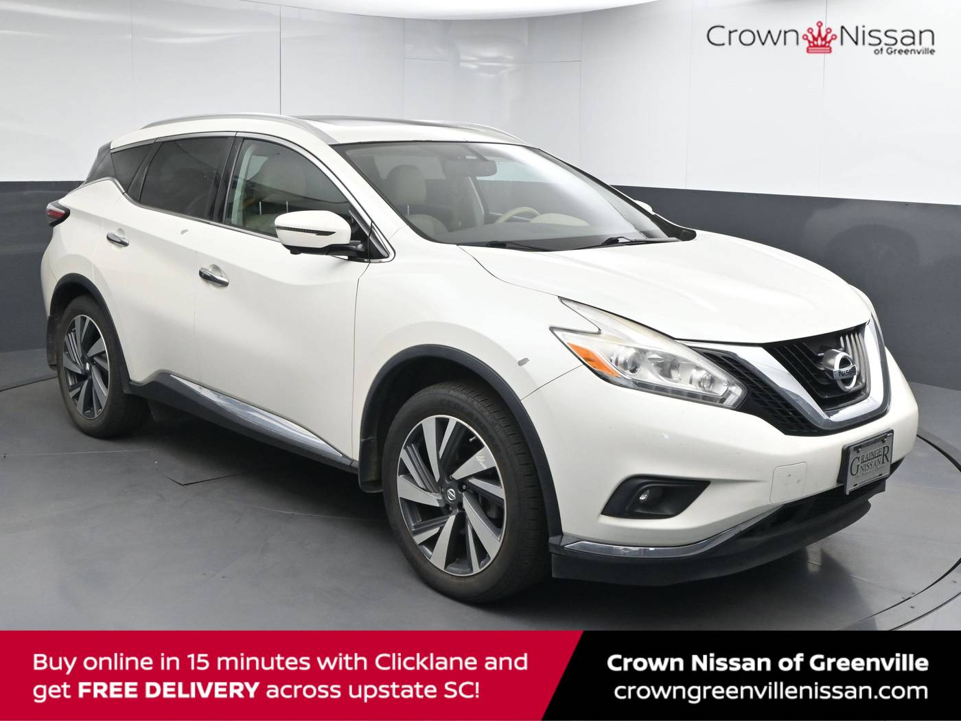2017 Nissan Murano SL — SUV — 103,752 mi — Greenville, SC