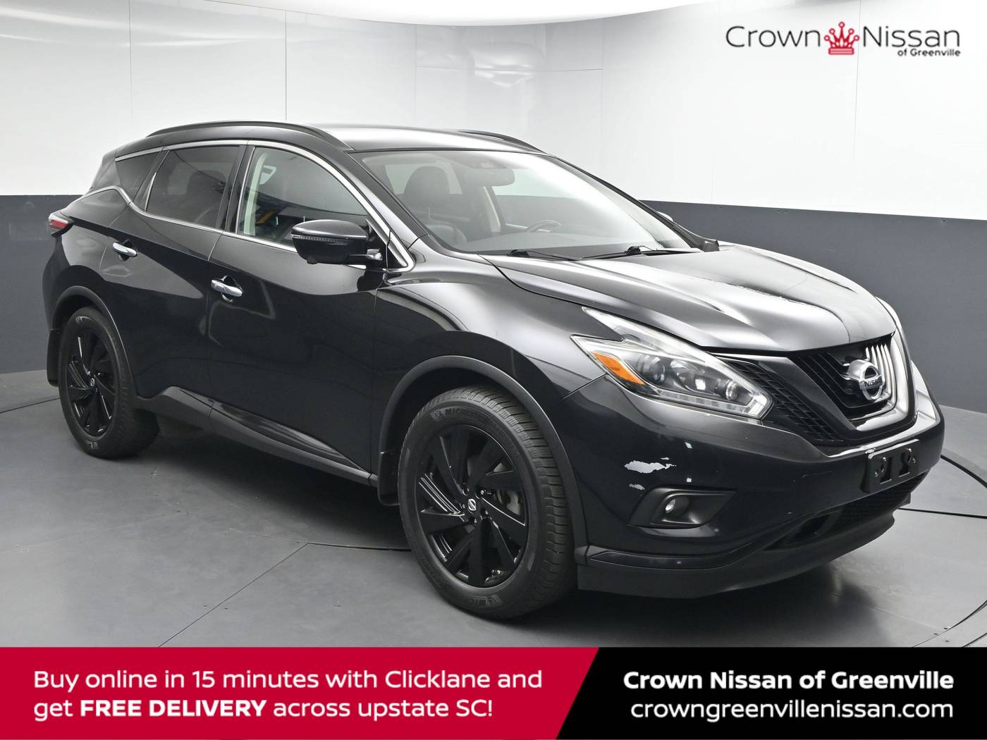 2018 Nissan Murano SL — SUV — 95,194 mi — Greenville, SC