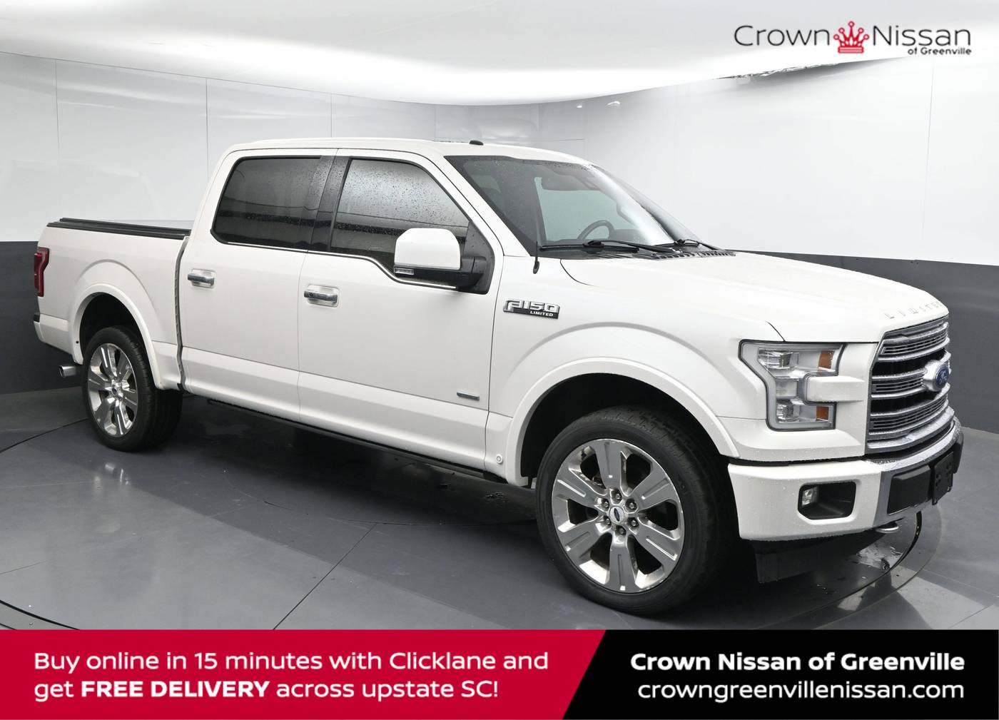 2017 Ford F-150 Limited — Pickup Truck — 94,560 mi — Greenville, SC