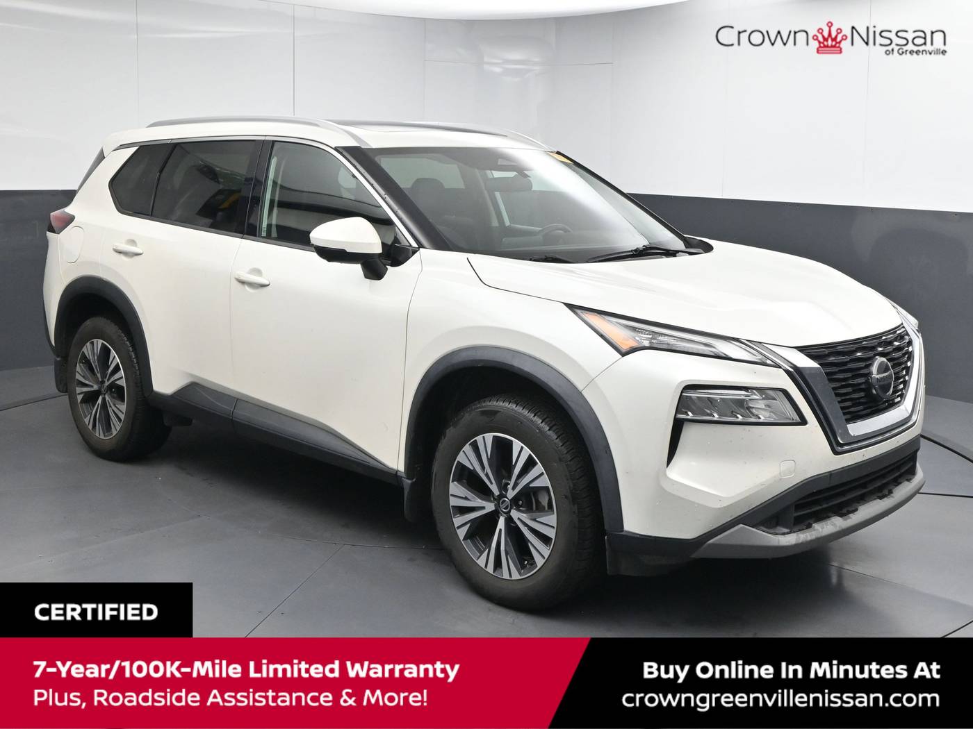 2021 Nissan Rogue SV — SUV — 61,619 mi — Greenville, SC