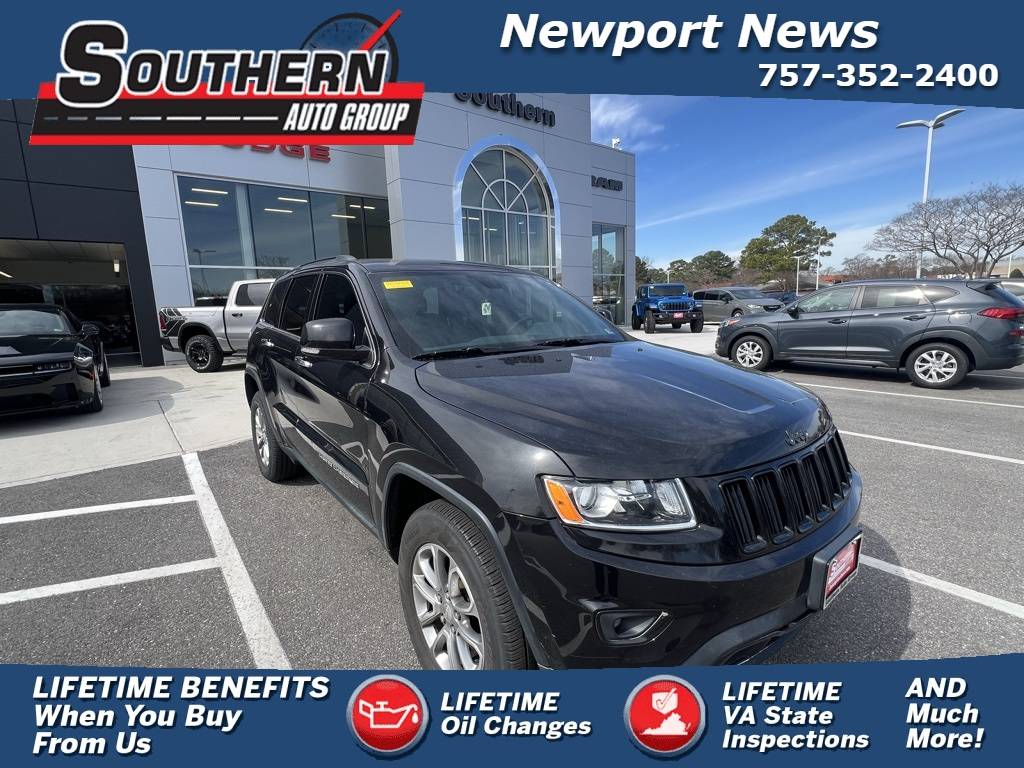 2016 Jeep Grand Cherokee Limited — SUV — 105,315 mi — Newport News, VA