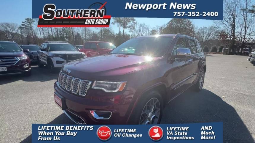 2020 Jeep Grand Cherokee Overland — SUV — 44,752 mi — Newport News, VA