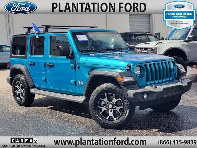 2020 Jeep Wrangler Sport S — SUV — 83,760 mi — Plantation, FL