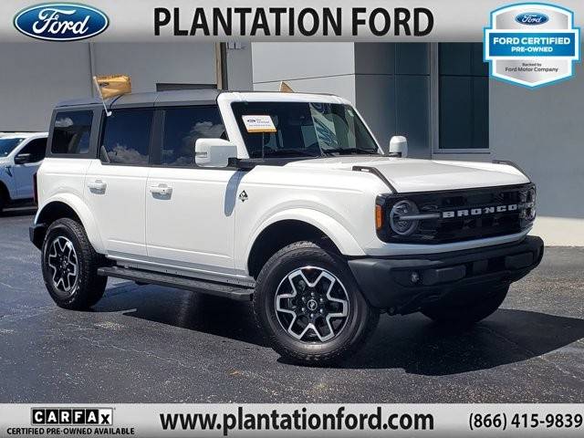 2024 Ford Bronco Outer Banks — SUV — 1,673 mi — Plantation, FL