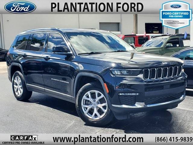 2021 Jeep Grand Cherokee Limited — SUV — 34,567 mi — Plantation, FL