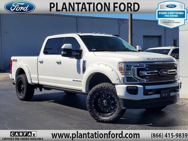 2020 Ford Super Duty F-250 Limited — Pickup Truck — 95,428 mi — Plantation, FL