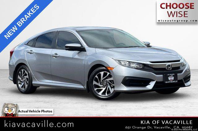 2018 Honda Civic EX — Sedan — 113,057 mi — Vacaville, CA