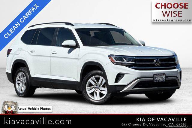 2021 Volkswagen Atlas S — SUV — 57,656 mi — Vacaville, CA