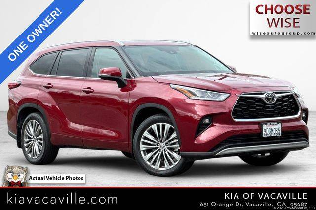 2022 Toyota Highlander Platinum — SUV — 24,998 mi — Vacaville, CA