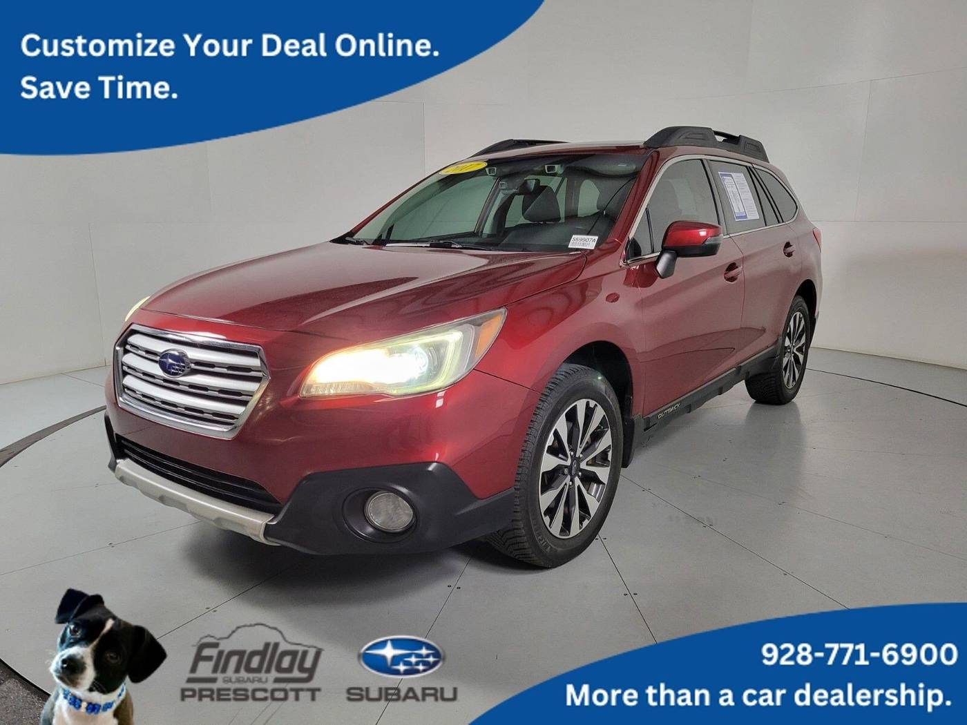 2017 Subaru Outback 3.6R Limited — SUV — 120,870 mi — Prescott, AZ
