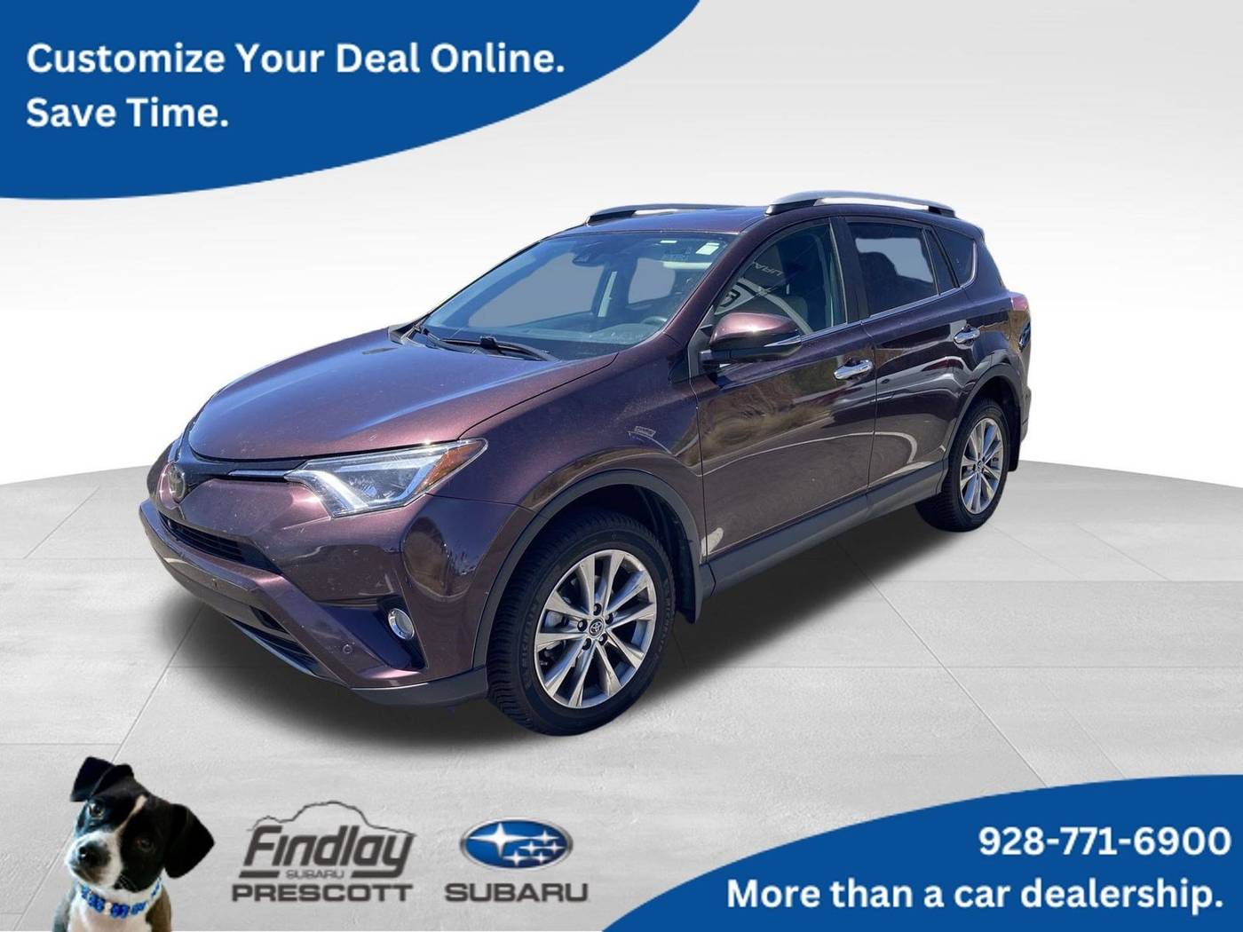 2017 Toyota RAV4 Limited — SUV — 45,934 mi — Prescott, AZ