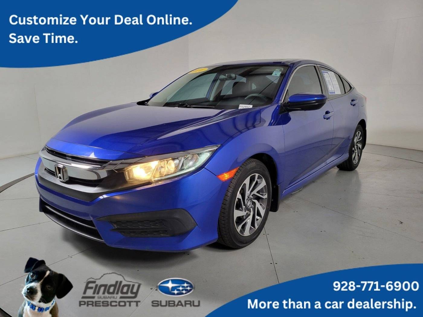 2016 Honda Civic EX — Sedan — 65,428 mi — Prescott, AZ