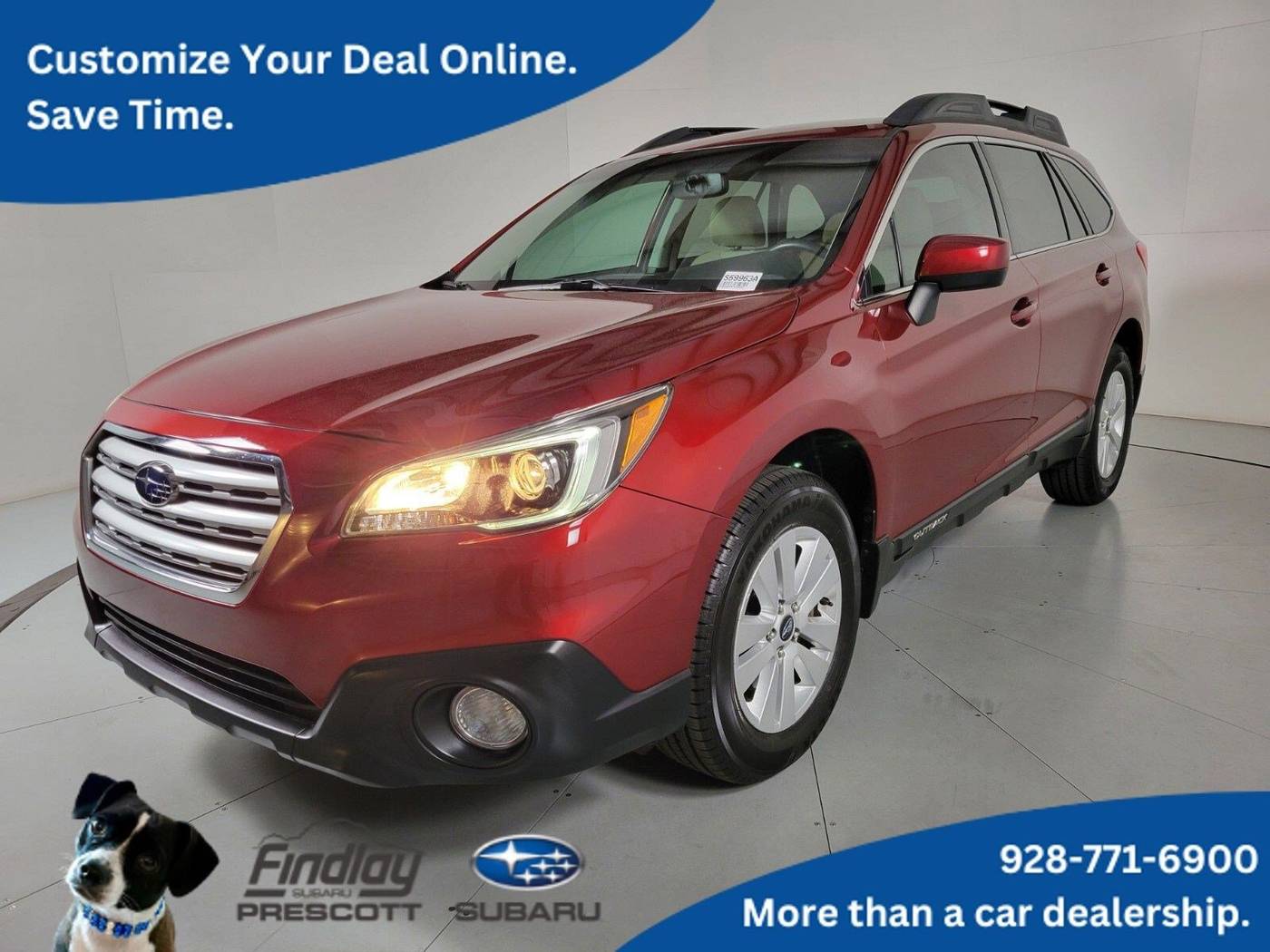 2015 Subaru Outback 2.5i Premium — SUV — 69,534 mi — Prescott, AZ
