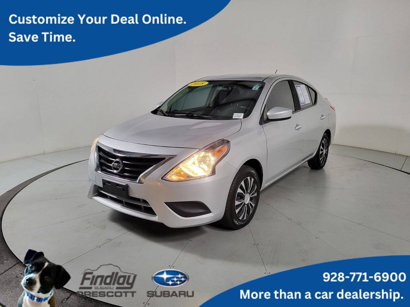 2018 Nissan Versa SV — Sedan — 87,569 mi — Prescott, AZ