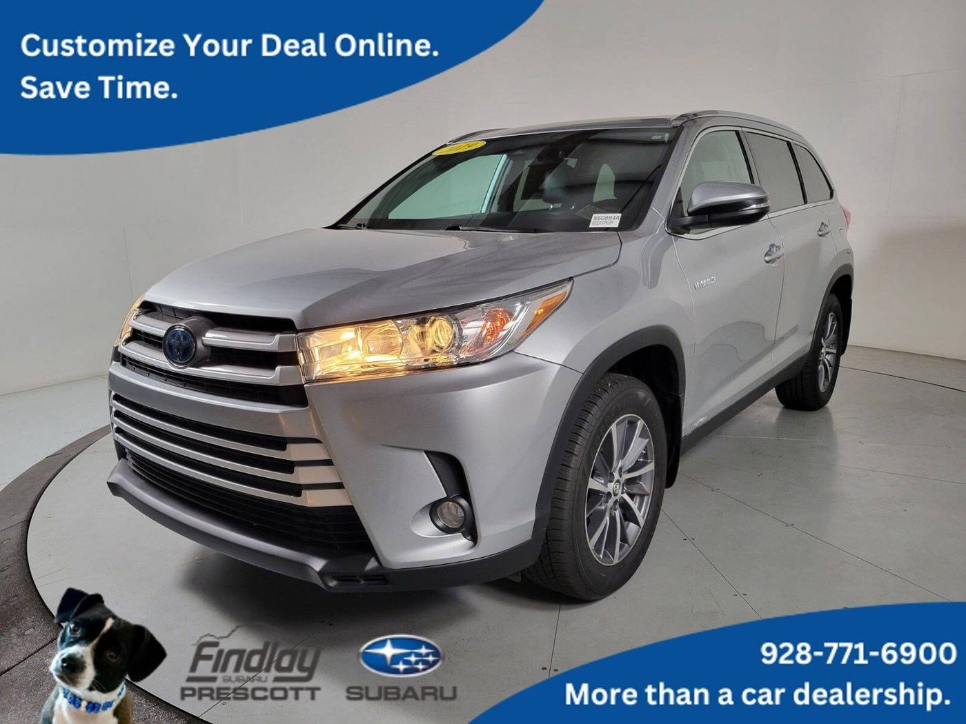 2019 Toyota Highlander Hybrid XLE — SUV — 48,464 mi — Prescott, AZ