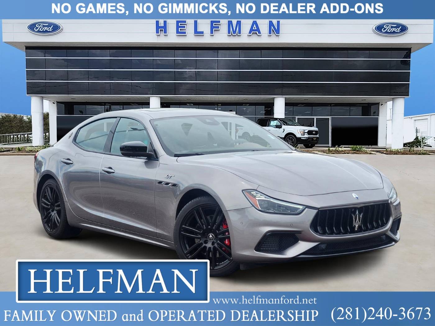 2022 Maserati Ghibli GT — Sedan — 4,672 mi — Stafford, TX