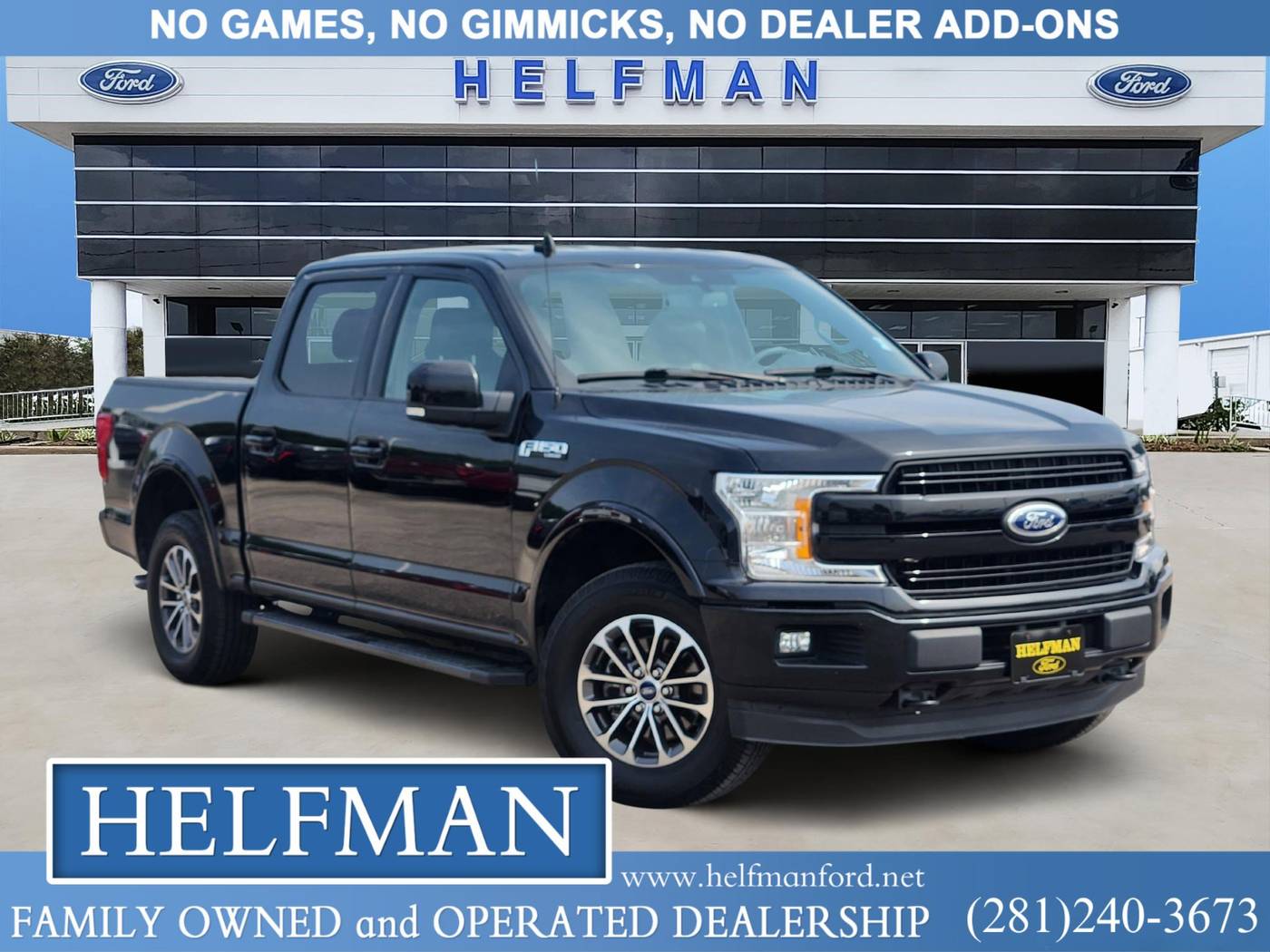2019 Ford F-150 Lariat — Pickup Truck — 66,210 mi — Stafford, TX