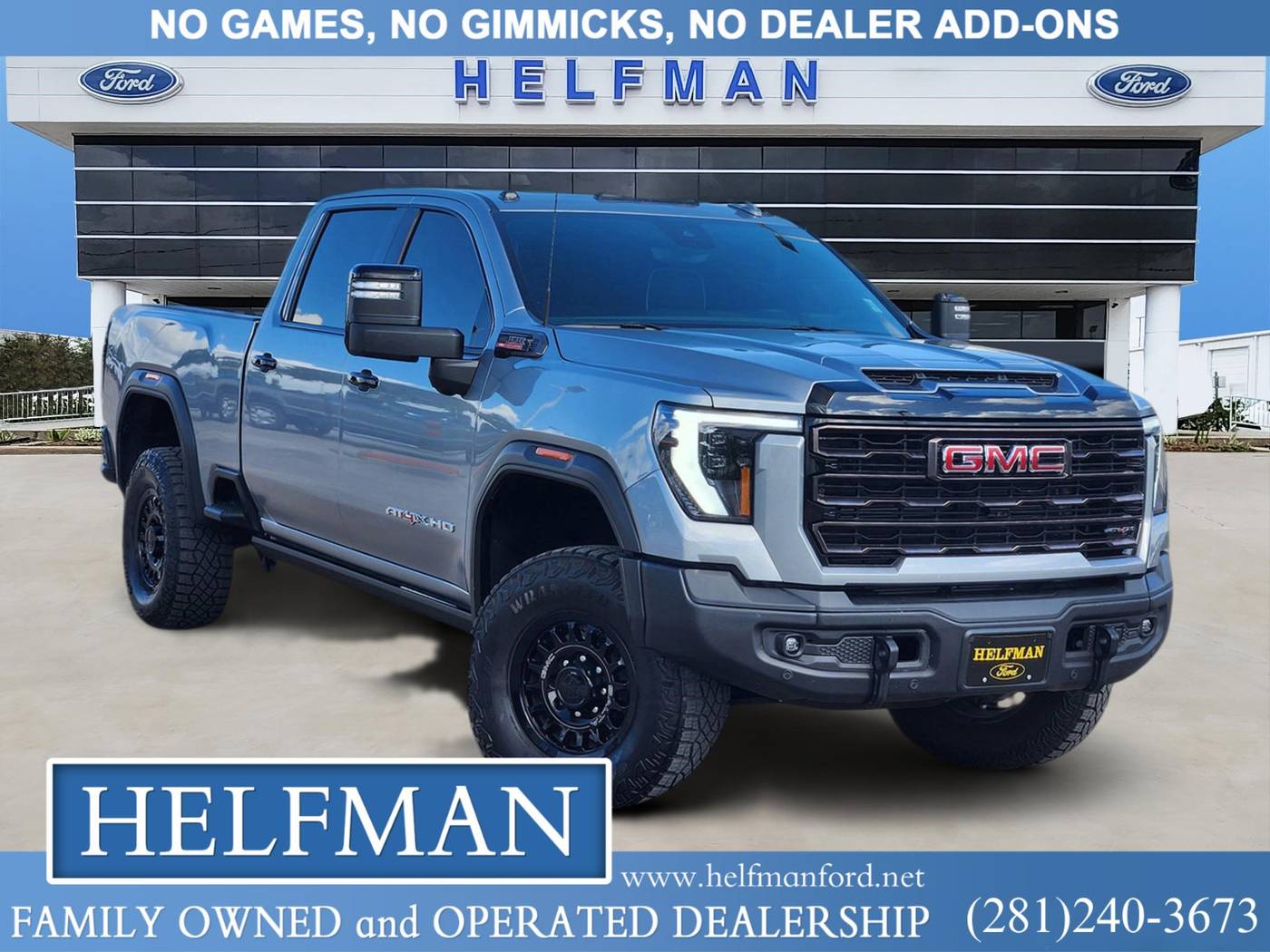2025 GMC Sierra 2500HD AT4X — Pickup Truck — 8,417 mi — Stafford, TX