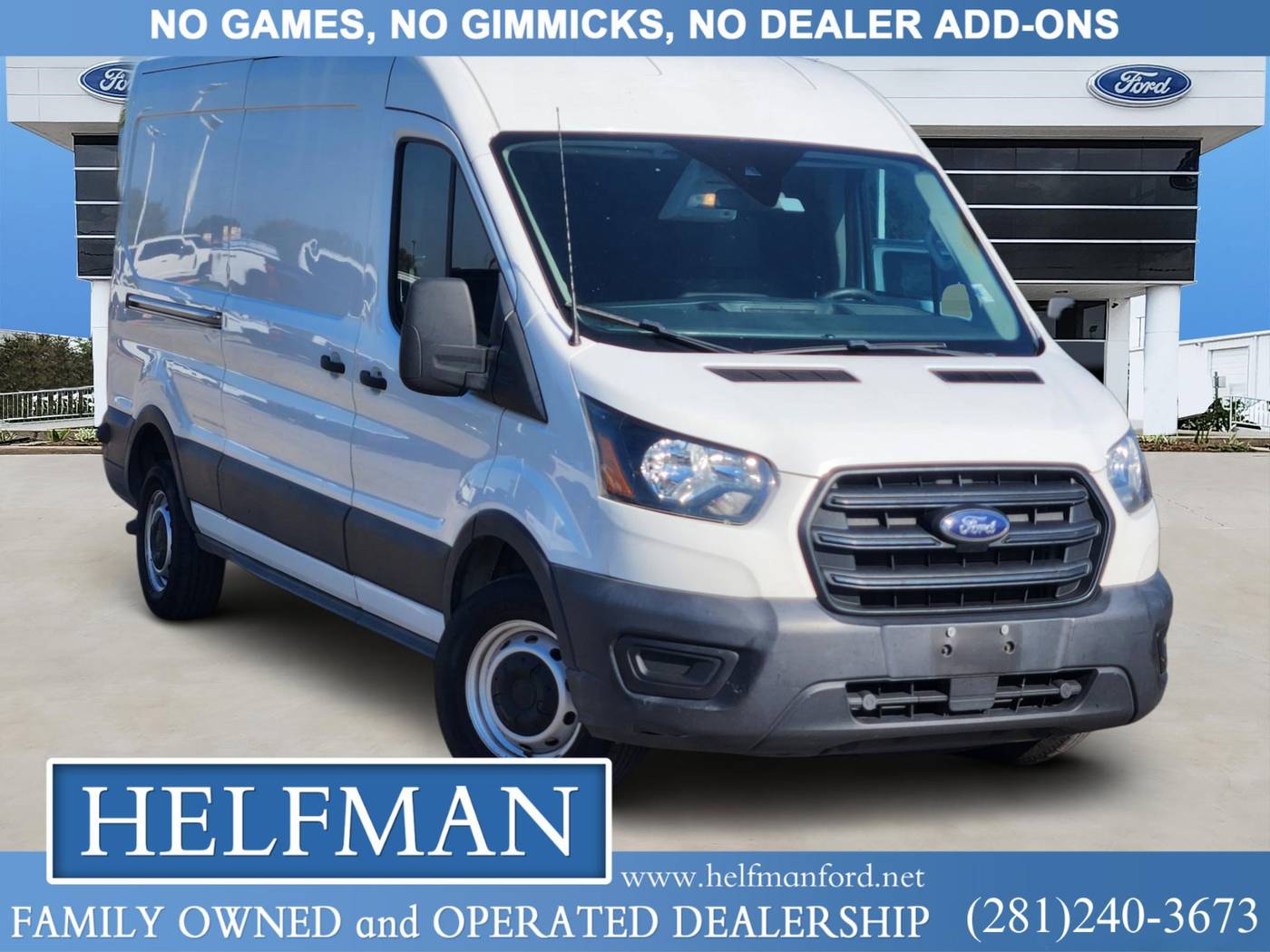 2020 Ford Transit Cargo Van T-250 — Cargo Van — 111,079 mi — Stafford, TX