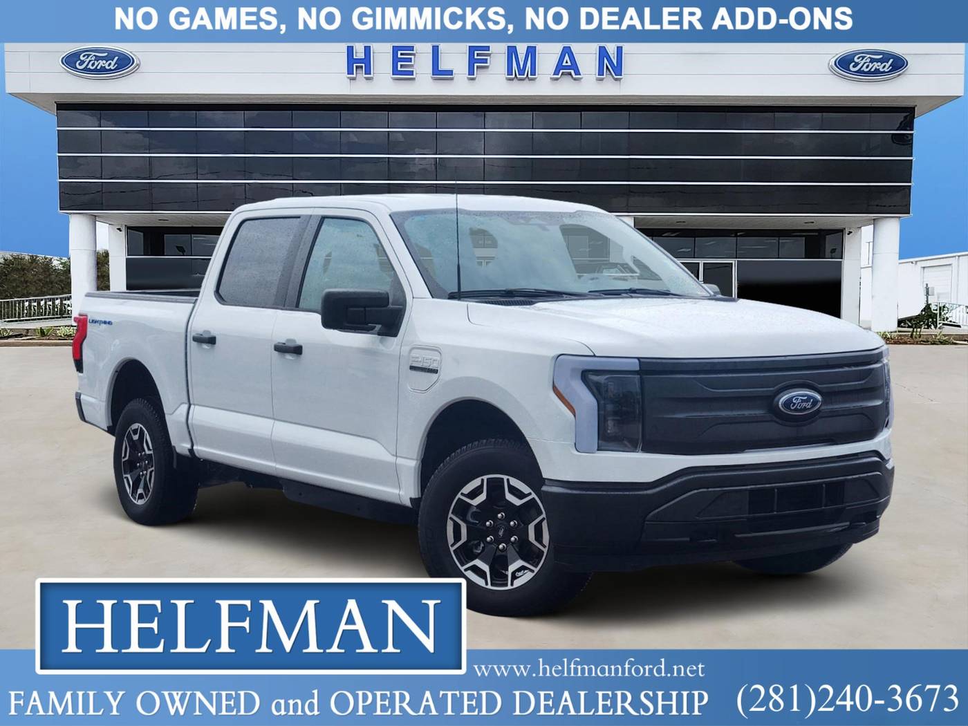 2023 Ford F-150 Lightning Pro — Pickup Truck — 909 mi — Stafford, TX