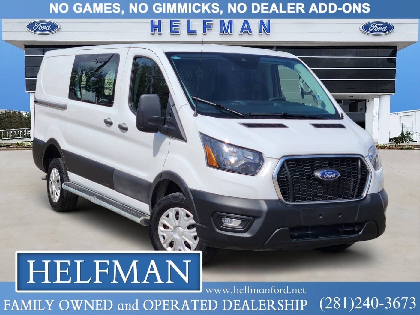 2024 Ford Transit Cargo Van T-250 — Cargo Van — 18,432 mi — Stafford, TX
