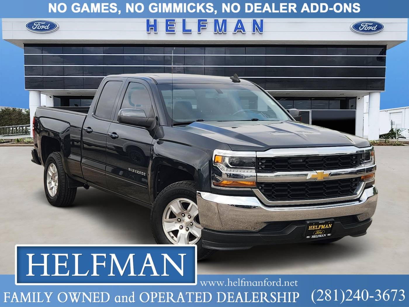 2017 Chevrolet Silverado 1500 LT — Pickup Truck — 80,081 mi — Stafford, TX