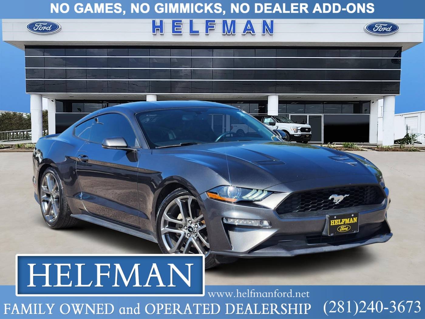 2018 Ford Mustang EcoBoost Premium — Coupe — 83,873 mi — Stafford, TX