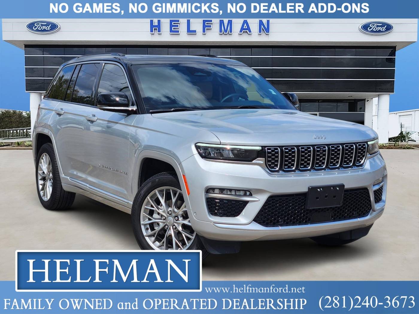 2025 Jeep Grand Cherokee Summit — SUV — 4,302 mi — Stafford, TX