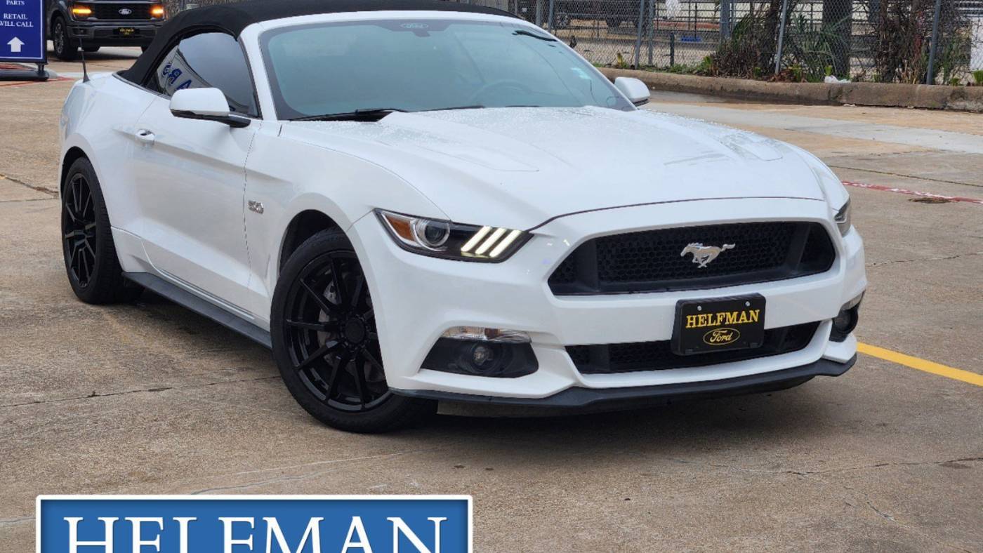 2015 Ford Mustang GT Premium — Convertible — 115,497 mi — Stafford, TX