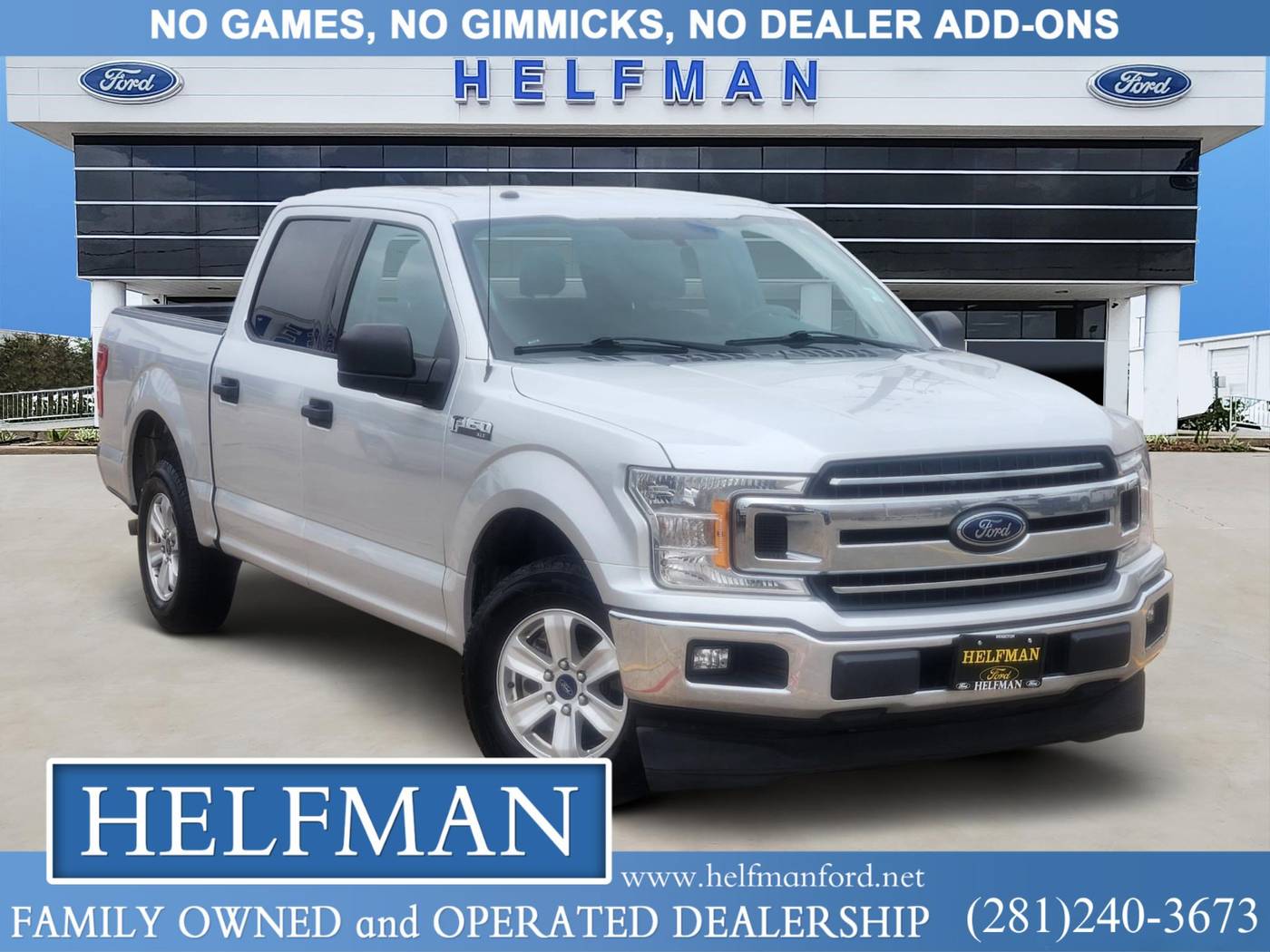 2018 Ford F-150 XLT — Pickup Truck — 96,133 mi — Stafford, TX