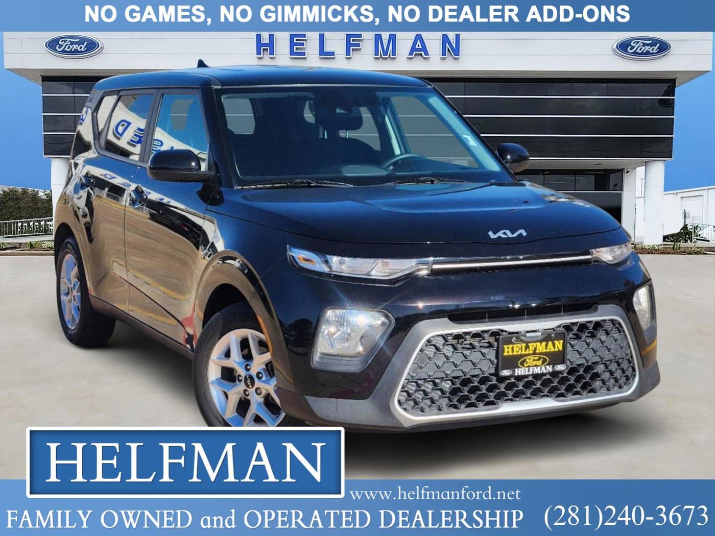 2022 Kia Soul LX — Hatchback — 74,785 mi — Stafford, TX