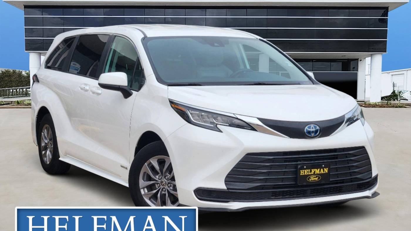 2021 Toyota Sienna LE — Minivan — 53,570 mi — Stafford, TX